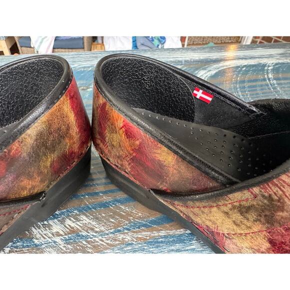 SANITA Comfort Shoes/Clogs, size 40 (approx 9.5), Colorful & fun! - Picture 7 of 12